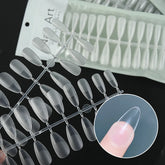 240pcs Press on Fake Nails Semi-Frosted Coffin Artificial False Nails Acrylic UV Gel Fake Nails Art Tips For Extension
